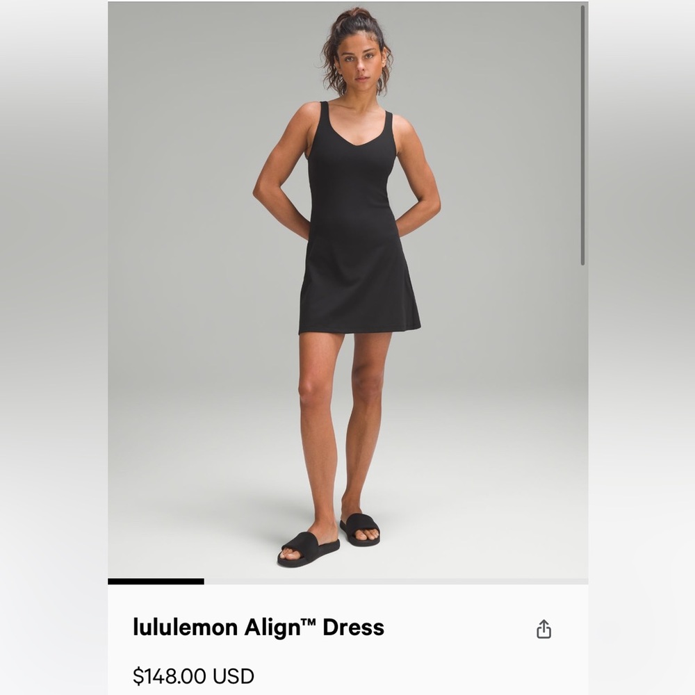 Rare black align dress